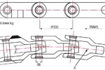 Xích tải chốt pin dài