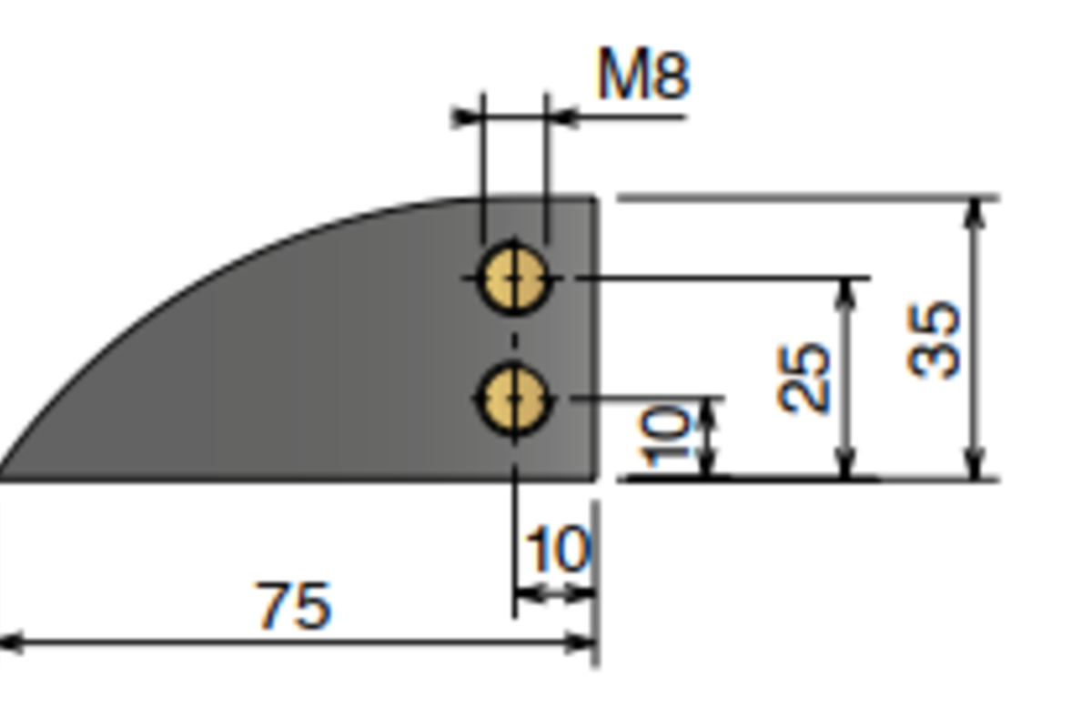 Cơ cong băng tải từ tính 880-881 M9