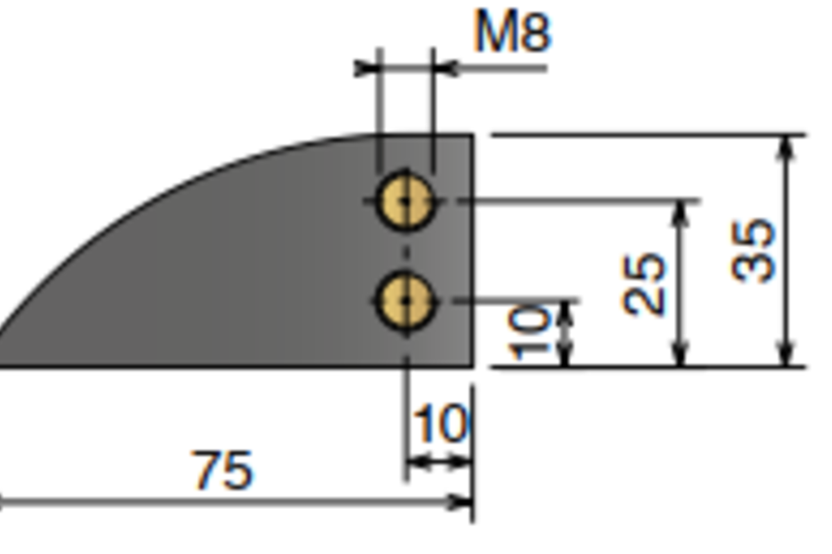 Cơ cong băng tải từ tính 880-881 M42