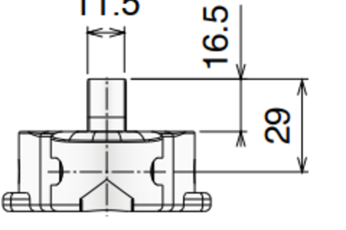 Xích Nhựa 1701 TAB OPF