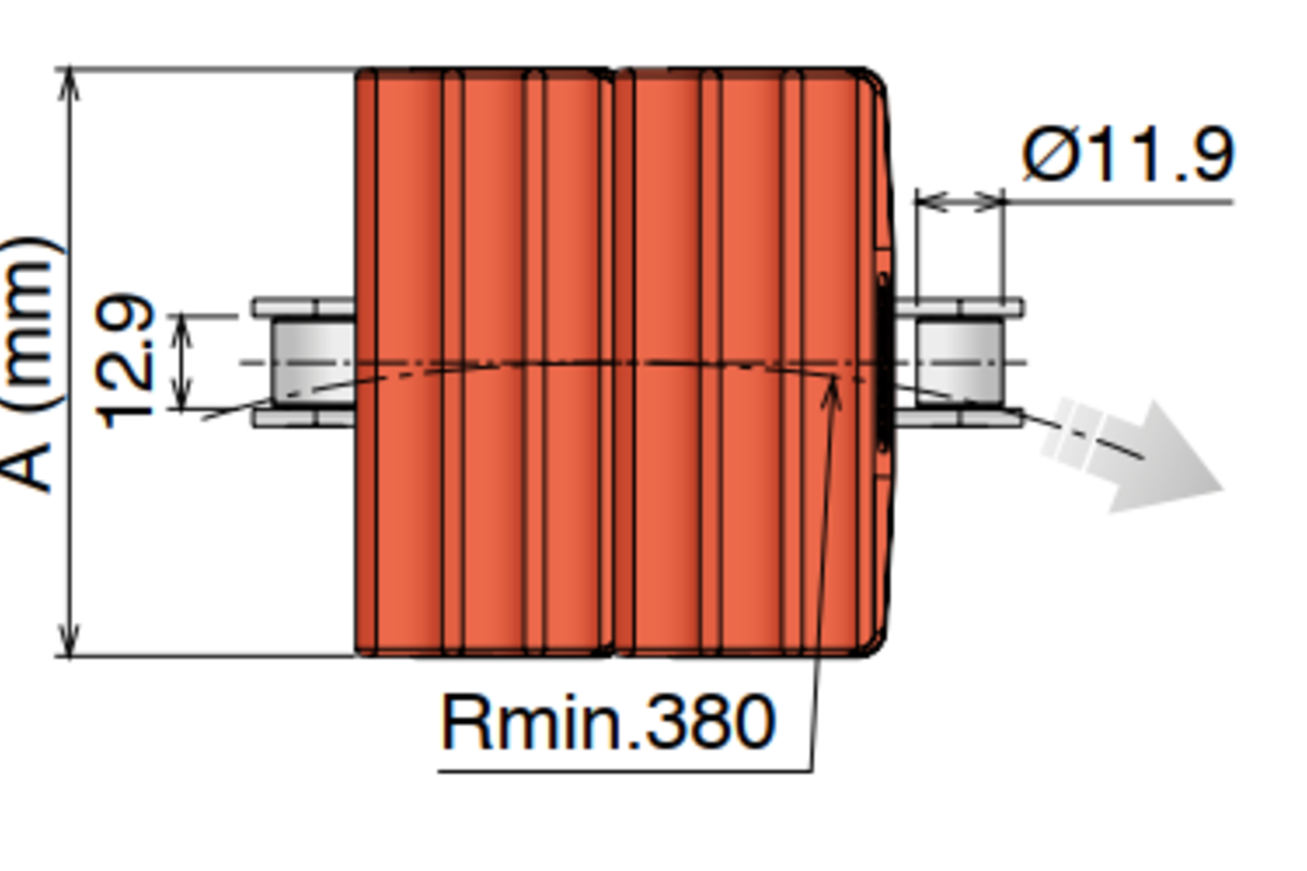 Xích Nhựa 1873 Gripper Gs1