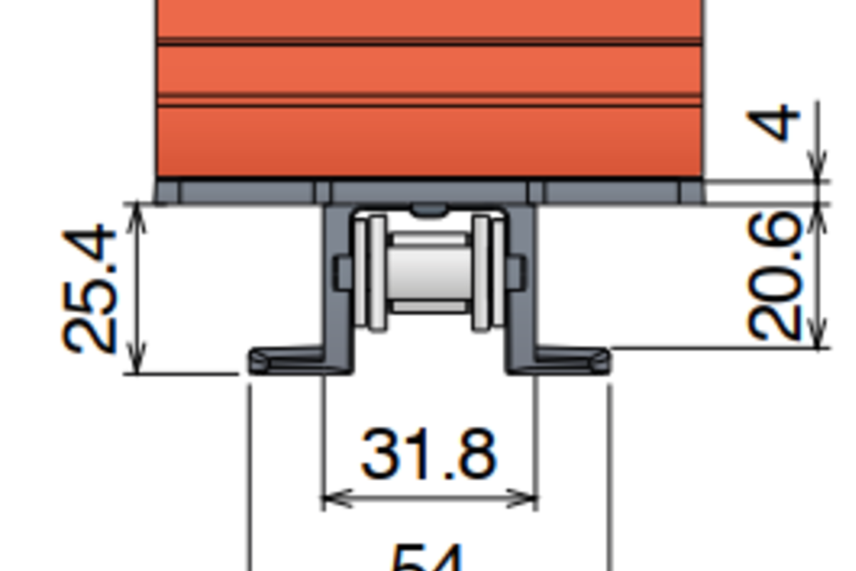 Xích Tải Nhựa 1873 Gripper GS4