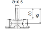 Xích Nhựa 1701 TAB OPF