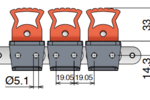 Xích Tải Nhựa 1873 Gripper GS4