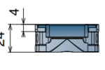 Xích Nhựa 765 NO GAP