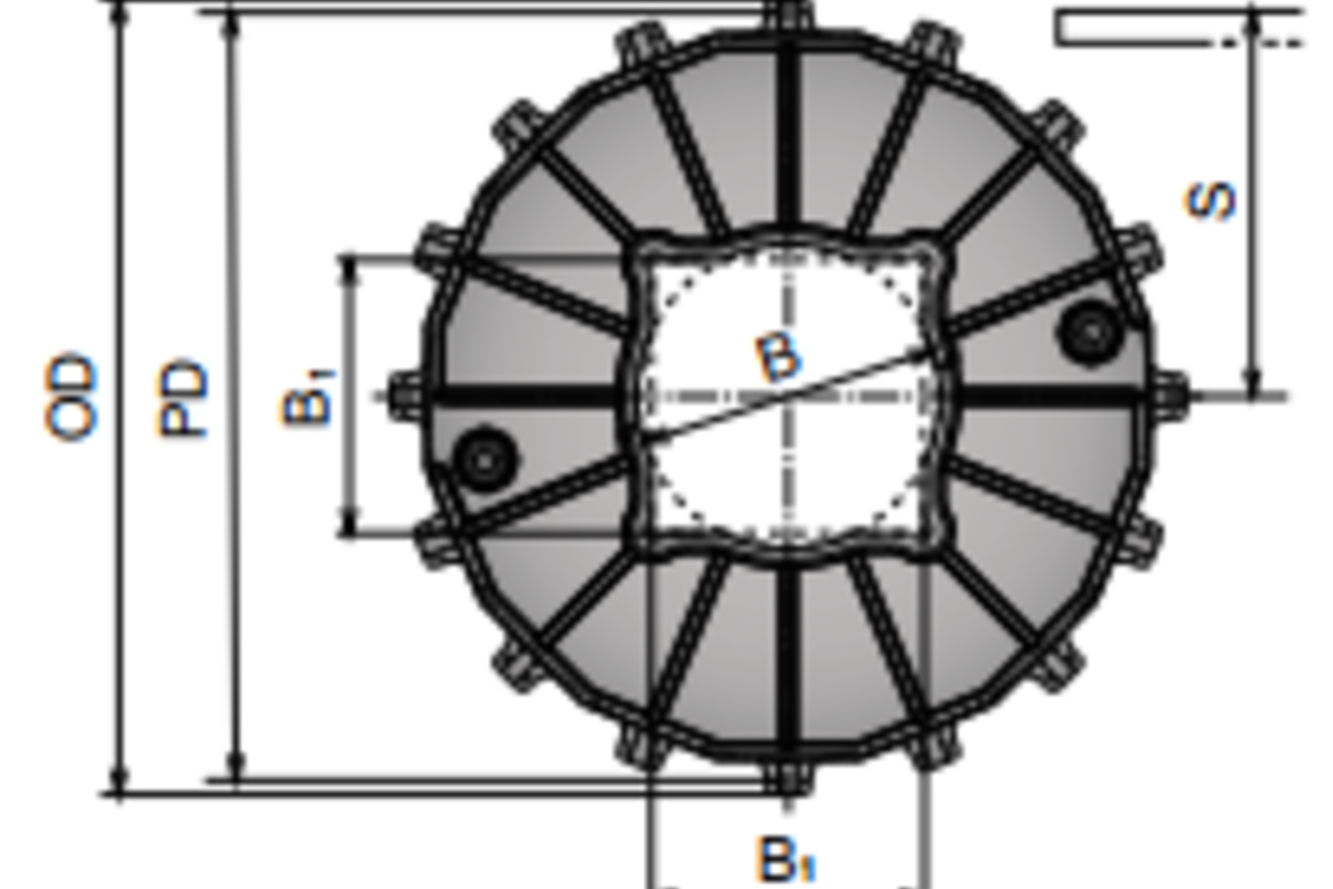 Bánh răng nhựa 500 RR