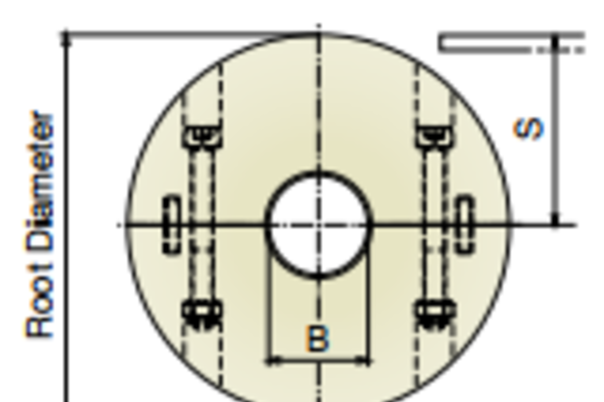 Bánh răng nhựa 600 Split support roller