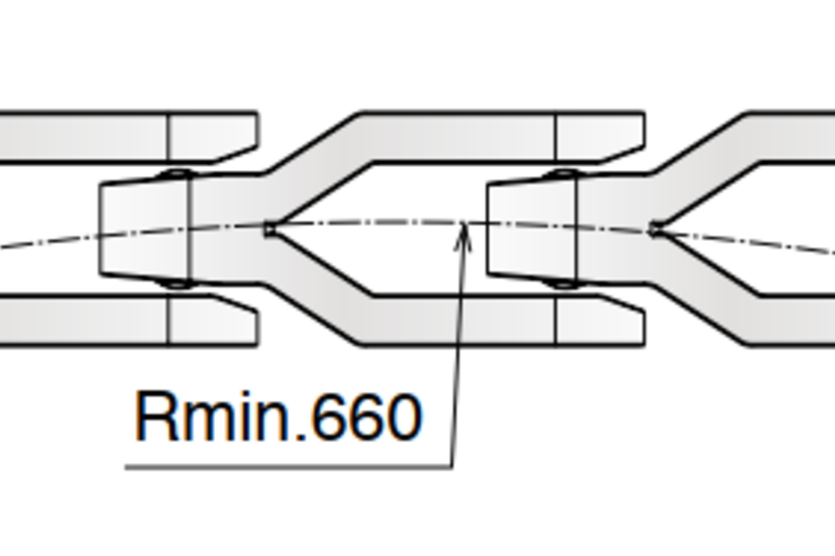 Xích nhựa CC1400