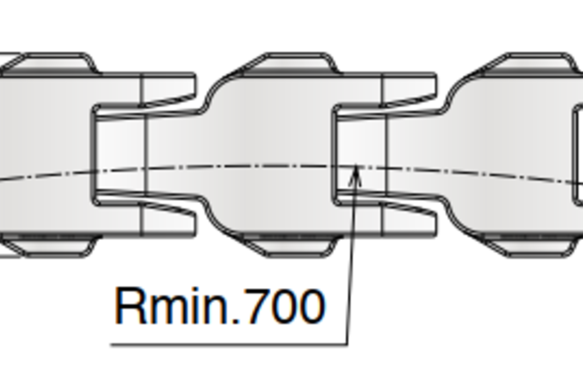 Xích nhựa CC600 D