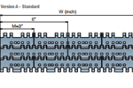 Băng tải nhựa 552 PT Modular belts 552 PT open surface 8%