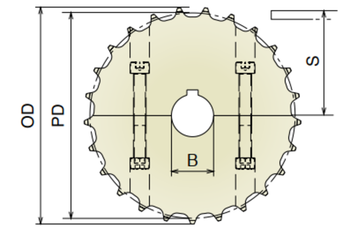 Nhông nhựa 8157