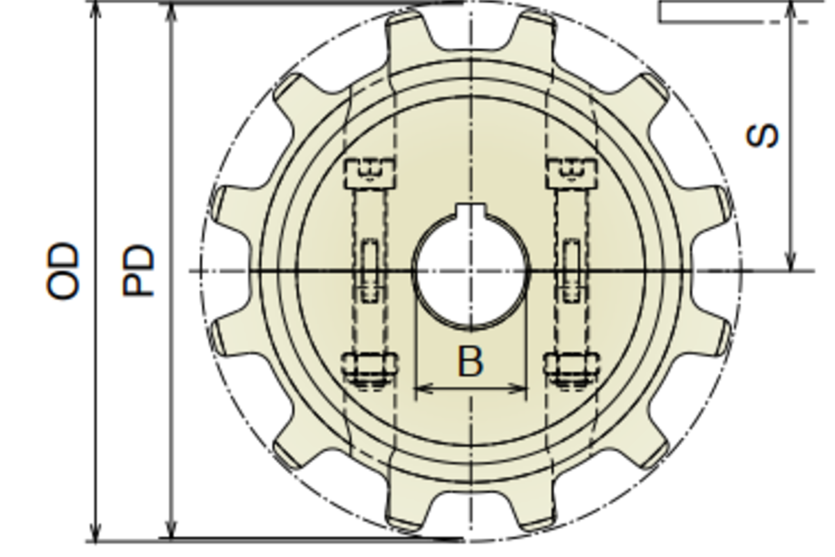 Nhông nhựa 83 M-83 M/PU-140 M