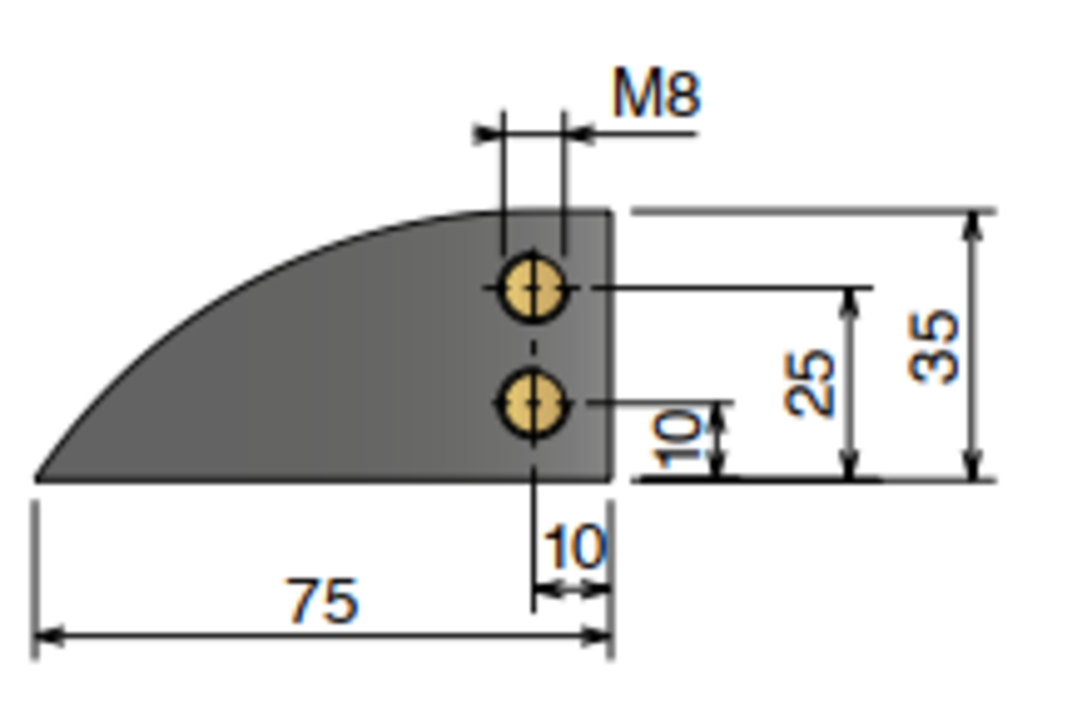 Cơ cong băng tải từ tính 261 M MC8 Series (Cua góc từ tính)