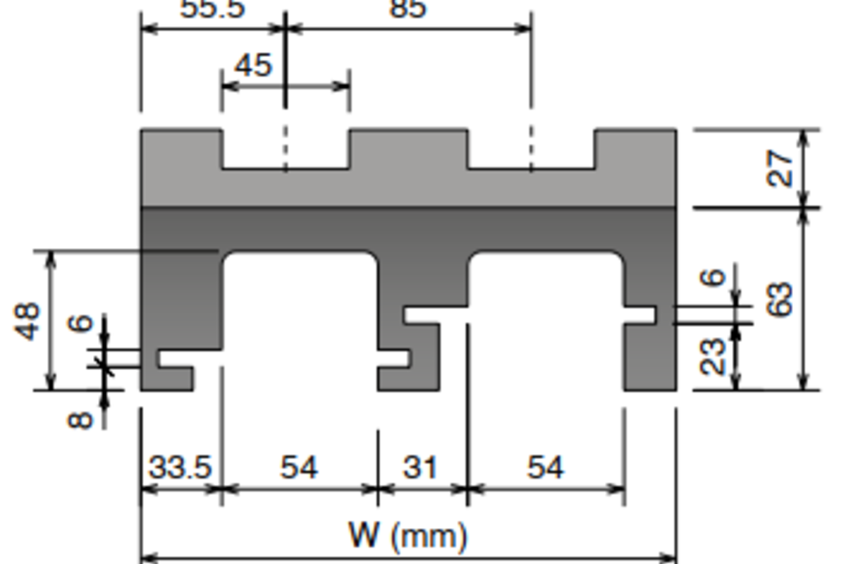 Cơ cong băng tải từ tính 880-881 M4
