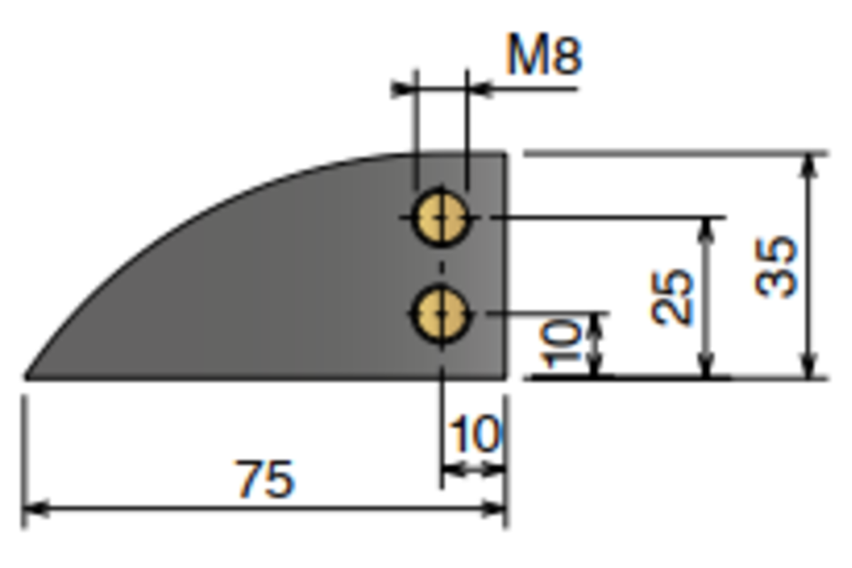 Cơ cong băng tải từ tính 880-881 M4