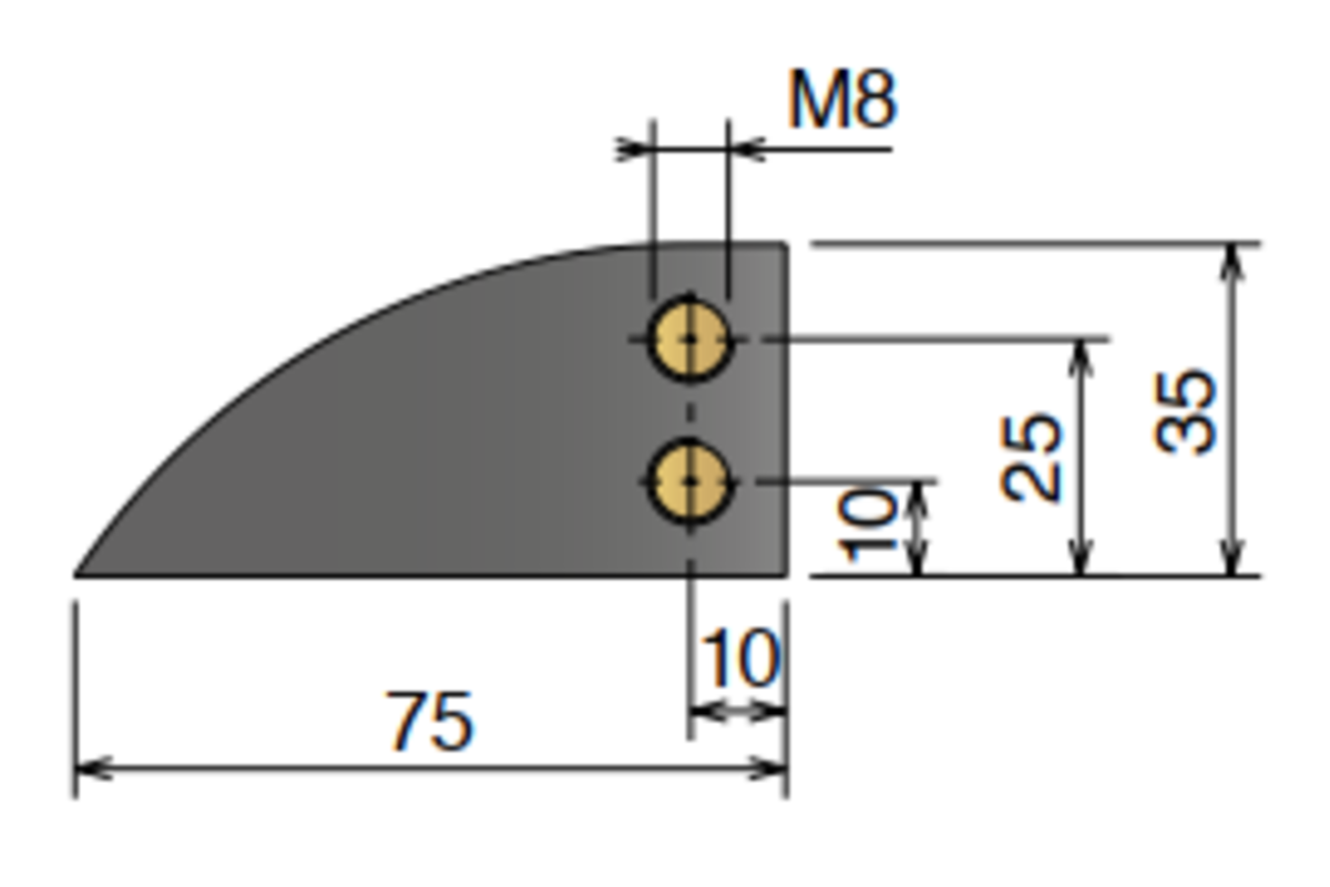 Cơ cong băng tải từ tính 880-881 M7