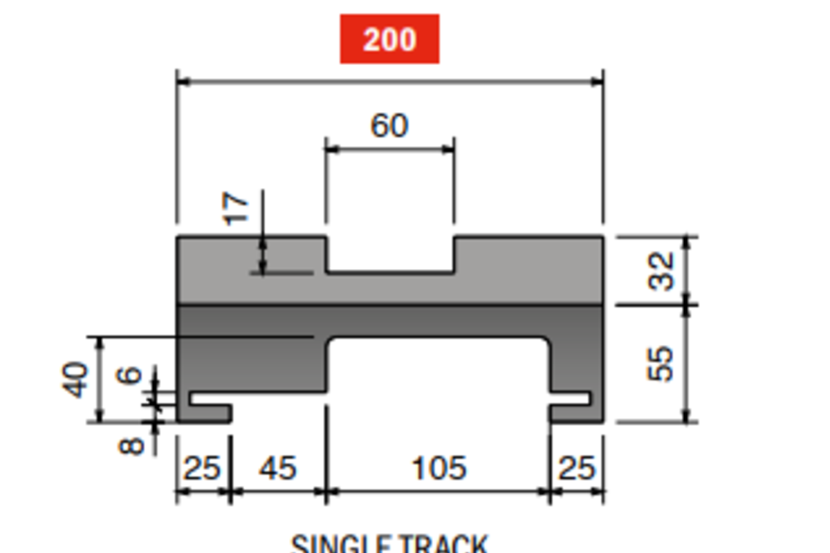 Cơ cong băng tải từ tính 882-8857 K750 M80