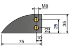 Cơ cong băng tải từ tính 261 M MC4 Series (Cua góc từ tính)