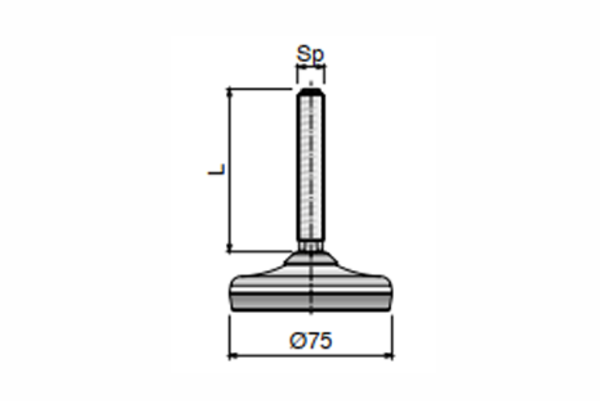 Chân Tăng Chỉnh - Easy clean 919-980 