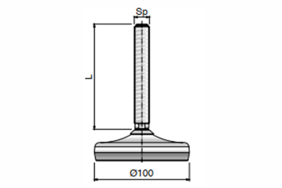 Chân Tăng Chỉnh - Easy clean 919-980 