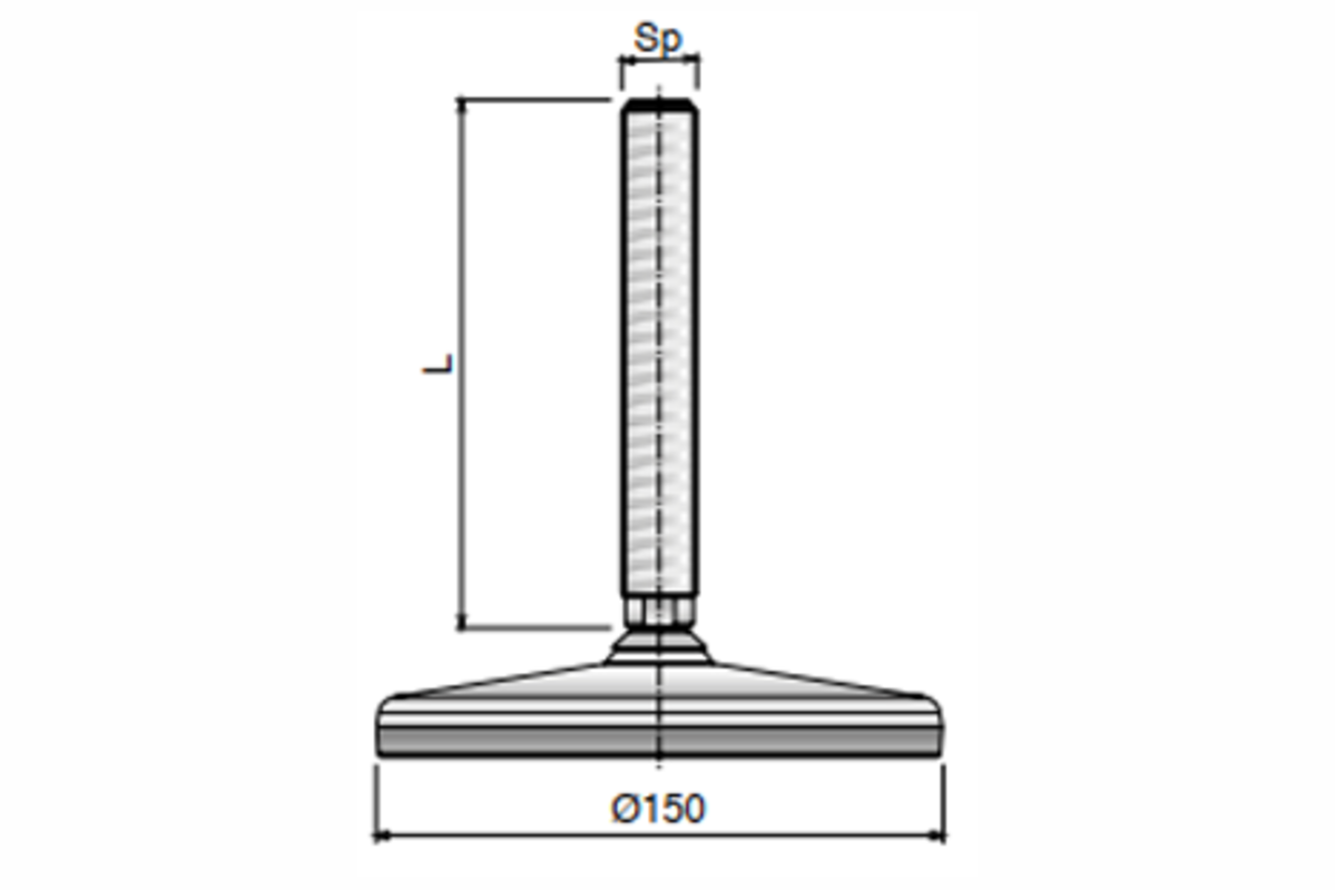 Chân Tăng Chỉnh - Easy clean 919-980 