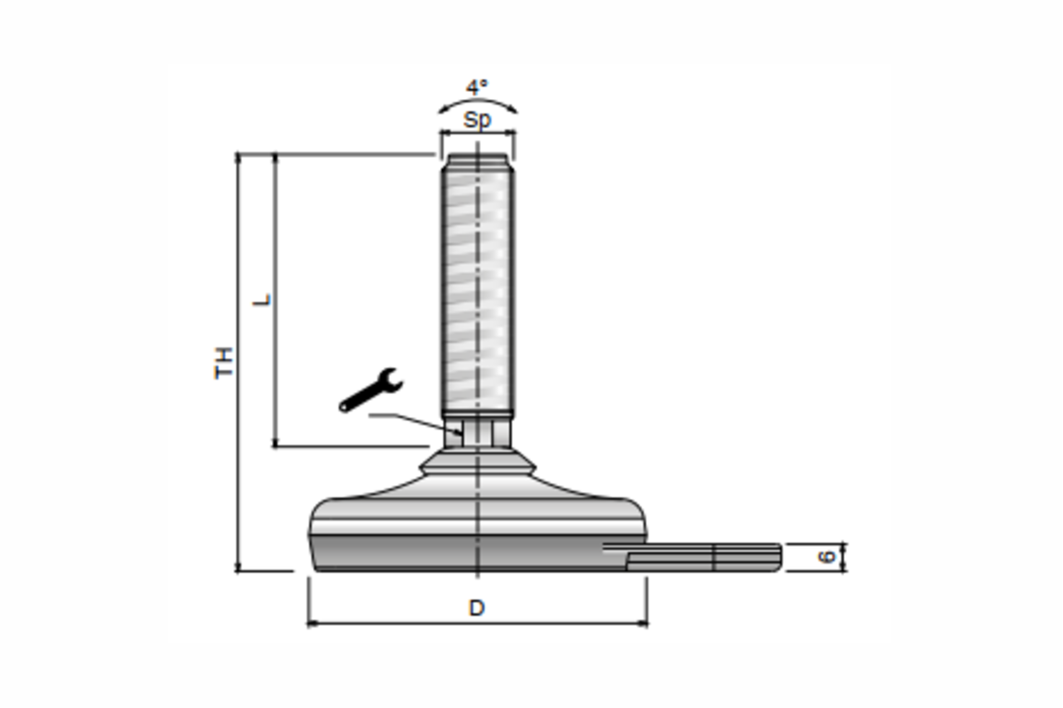 Chân Tăng Chỉnh easy clean 934-939 