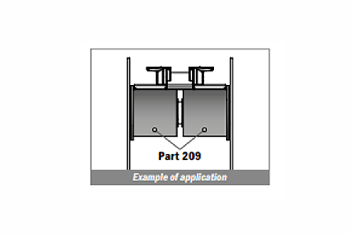 Phụ Kiện Đỡ Băng Tải 209
