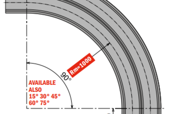 520 M MA42 Corner Tracks
