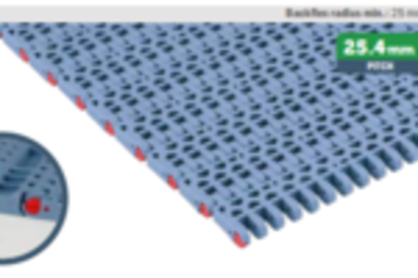 550 FG Modular belts 550 FG OPEN SURFACE 25%
