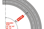 260 M MB5D Corner Tracks