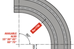 882-8857 K750 M85 Corner Tracks