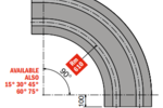 882-8857 K750 M81 Corner Tracks