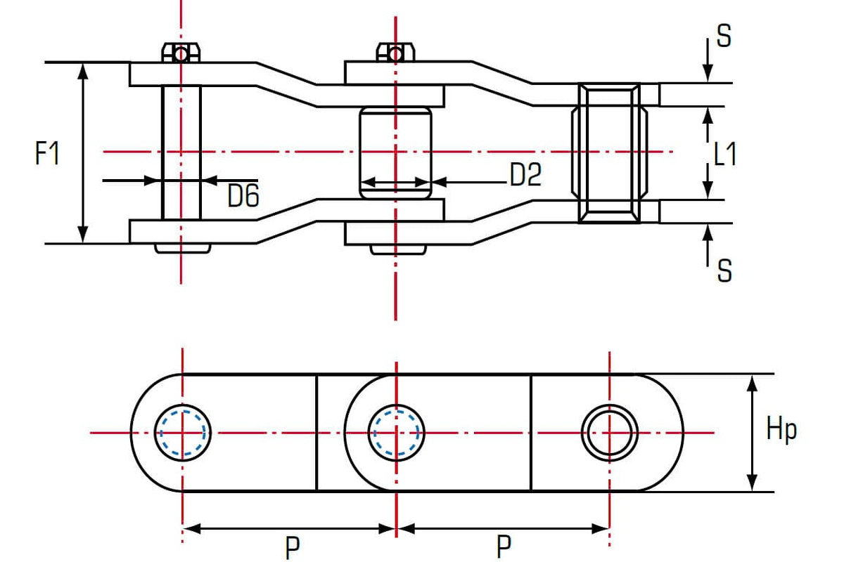 Drive Chains Excel High Duty 