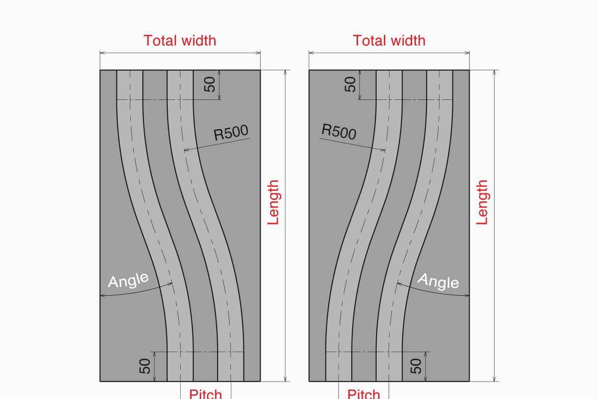 880-881 K750 M61 Corner Tracks