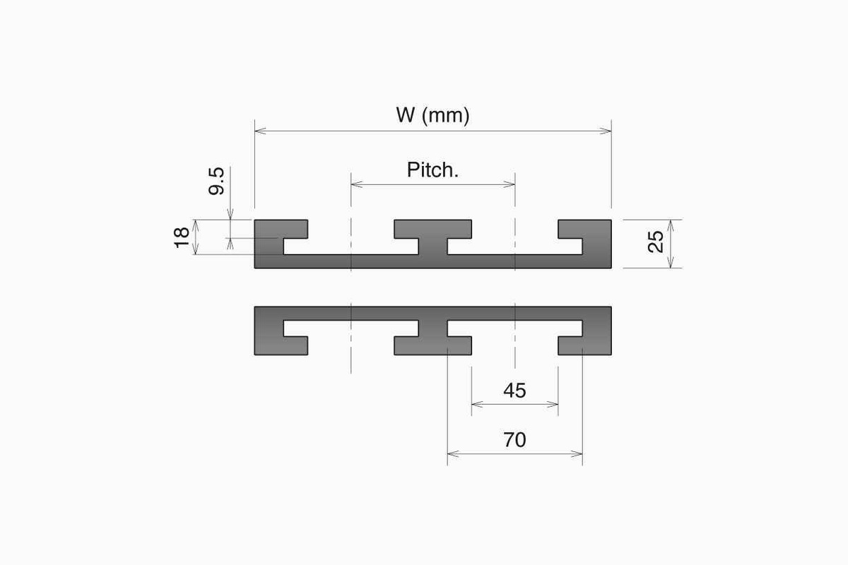 880-881 K750 M61 Corner Tracks