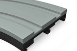 882-8857 K750 M80 Corner Tracks