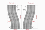 880-881 K750 M62/66/65 Corner Tracks