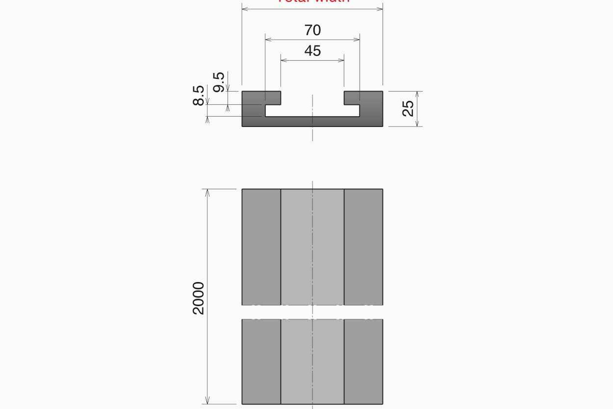 260 M K450 MB27 Corner Tracks