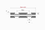 LBP 882 K750 MP861 Corner Tracks